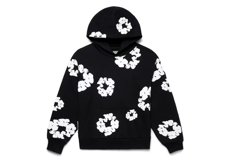 Denim Tears The Cotton Wreath Sweatshirt Black