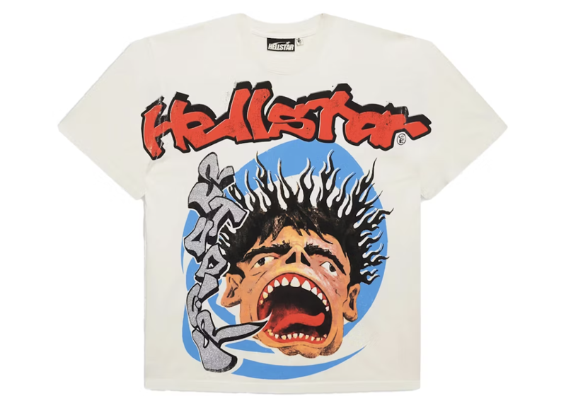 Hellstar Studios Screaming Kid T-shirt White
