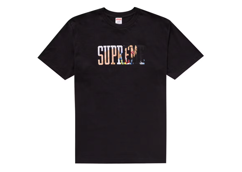 Supreme Tera Patrick Collegiate Tee Black