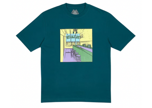 Palace Scheisse Face T-shirt Forest Green