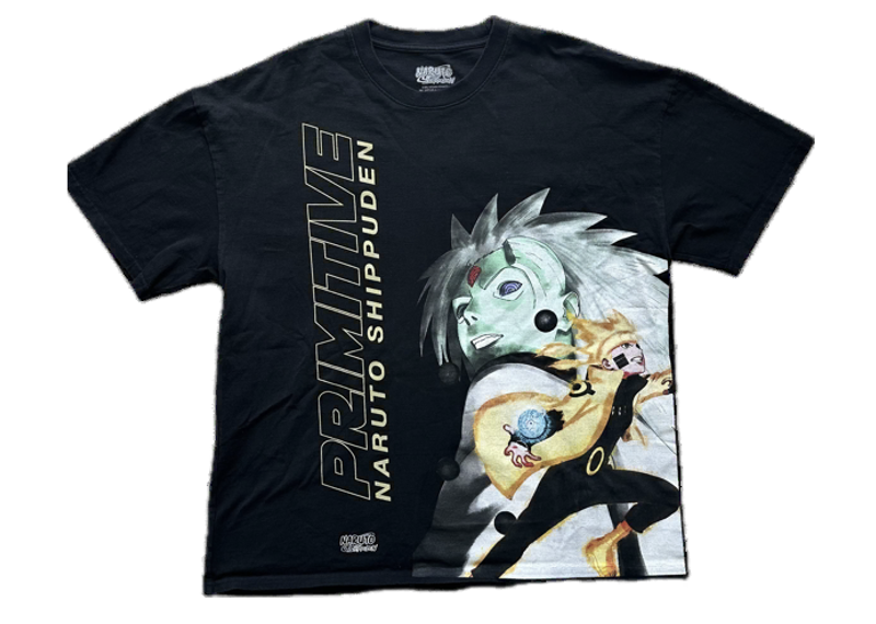 Naruto Shipudden Graphic Tee Black