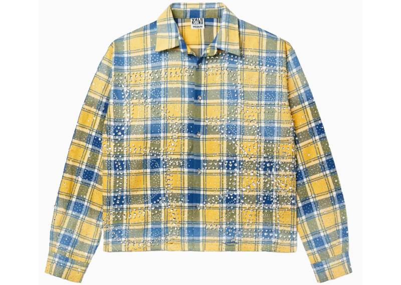 Vale Forever Lemonade Flannel Yellow Blue