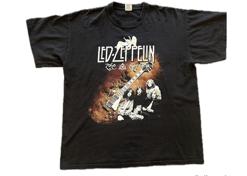 Led Zeppelin Tee Black