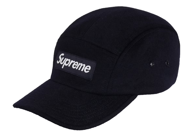 Supreme Wool Camp Cap (FW20) Navy