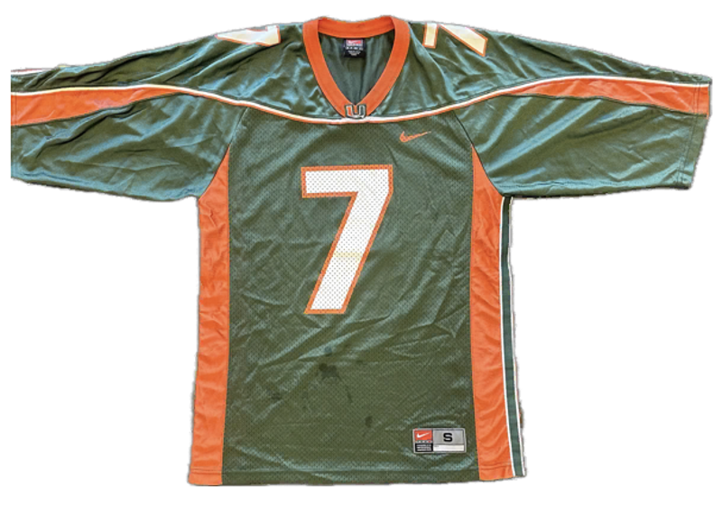 Nike Y2K Miami Hurricanes College Football Jersey