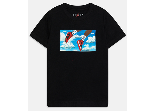JORDAN IN FLIGHT TEE Black