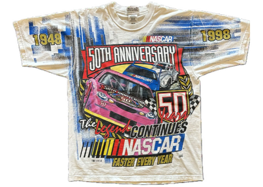 NASCAR 50TH Anniversary AOP Tee