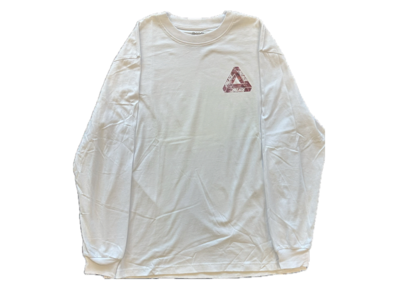 Palace Skeledon L/S Tee White