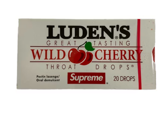 Supreme x Ludens Wild Cherry Throat Drops