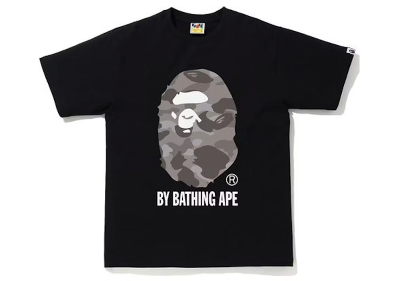 BAPE Color Camo by Bathing Ape Tee Black/Gray