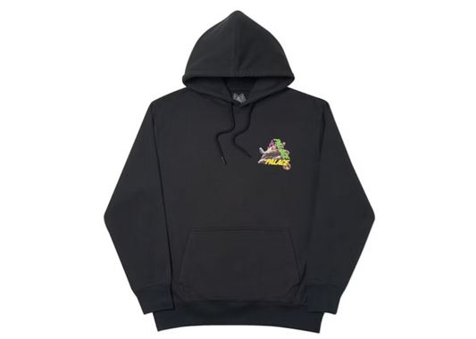 Palace Octo Hood Black