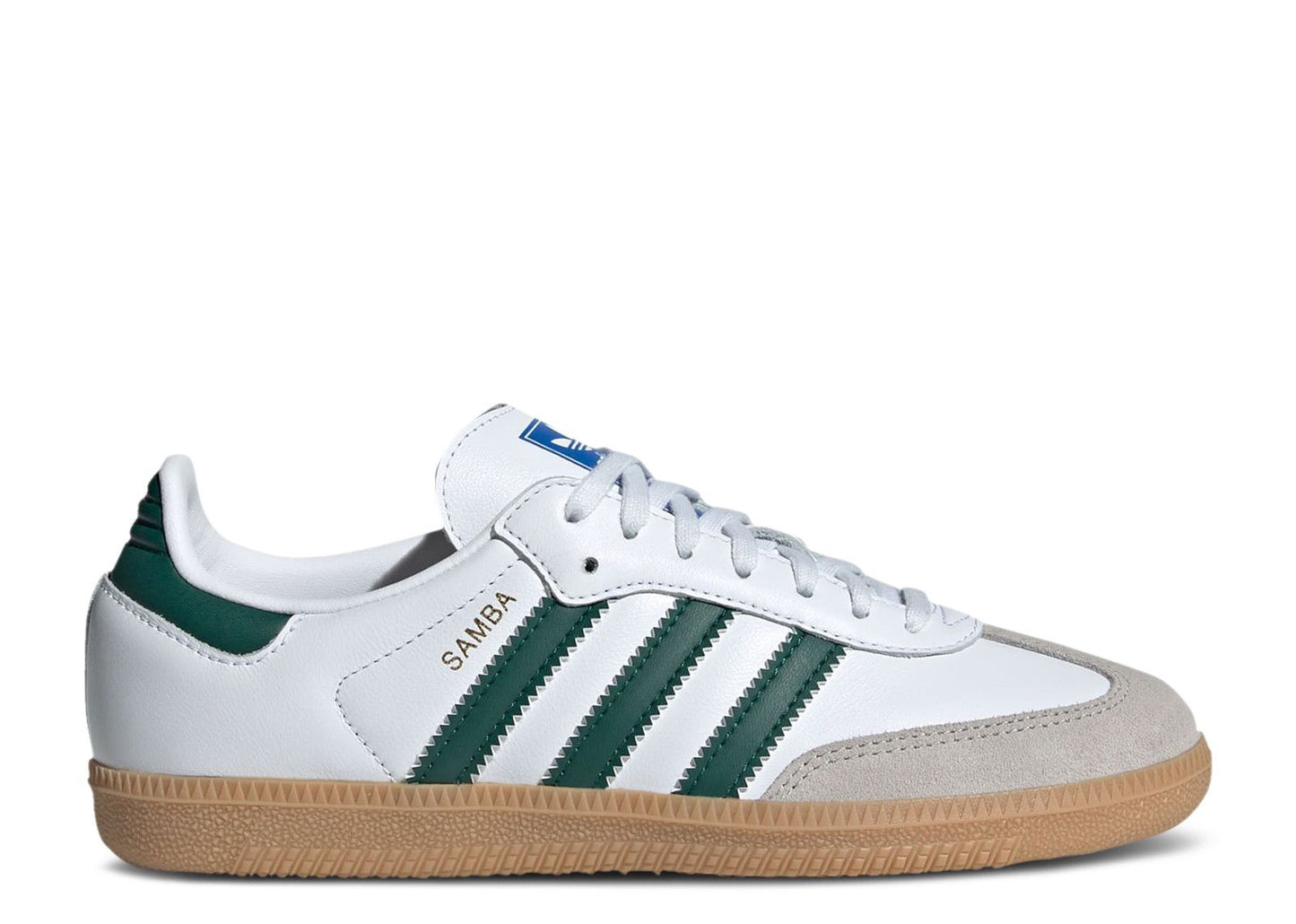 Samba OG Big Kid White Collegiate Green Gum