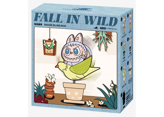 POP MART The Monsters Fall in Wild Enamel Pin Badge/Fridge Magnet Blind Box