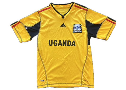 Adidas Uganda Yellow Soccer Jersey