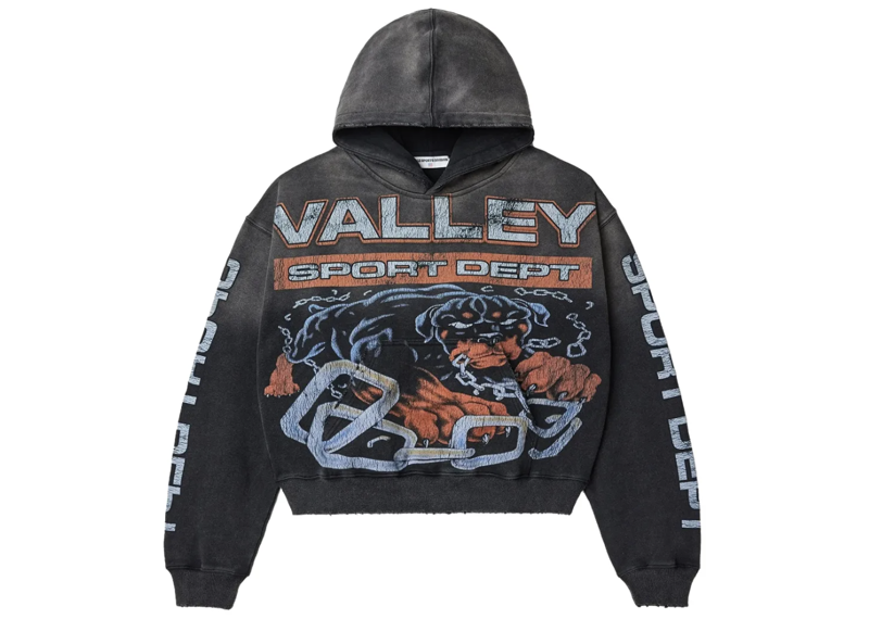 Vale Forever Big Dog Pullover Hoodie Black