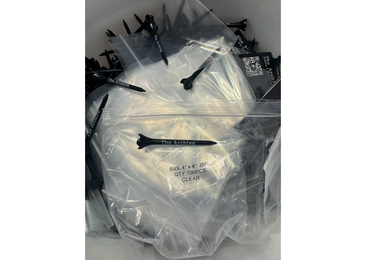 Plastic Golf Tees - 10 Pack