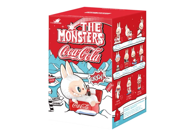 Pop Mart Labubu The Monsters Coca-Cola Series Figure Single Blind Box