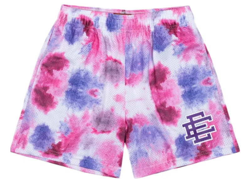 Eric Emanuel EE Basic Short Purple/Pink Tie Dye