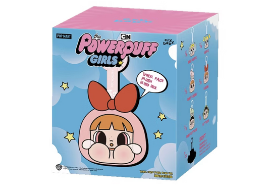 Pop Mart CryBaby x Powerpuff Girls Series Vinyl Face Plush Single Blind Box