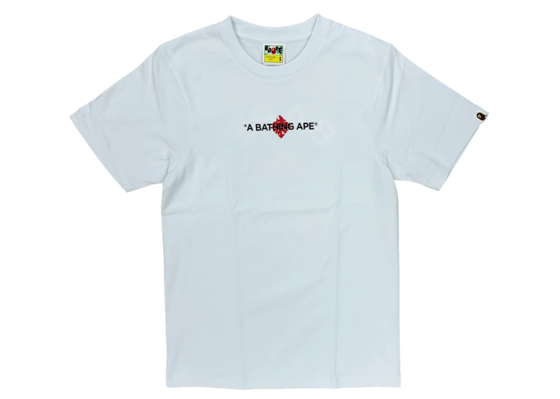 A Bathing Ape Bape Japan White T-Shirt