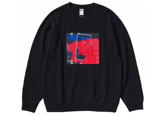 KAWS x Uniqlo Warhol Graphic 476119 Sweatshirt Black