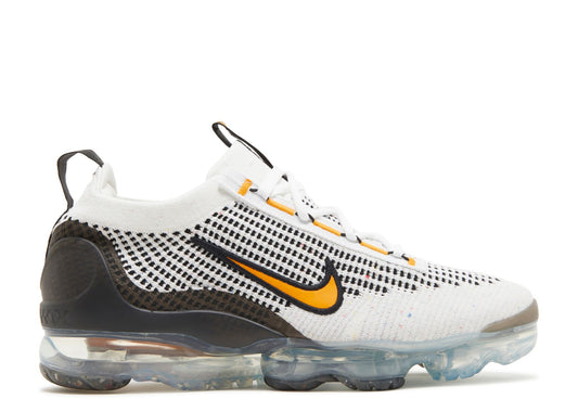 Air VaporMax 2021 Flyknit White Kumquat