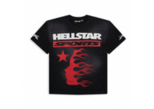 Hellstar Sport Logo T Shirt Black