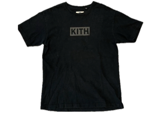 KITH CLASSIC LOGO TEE Black/Black