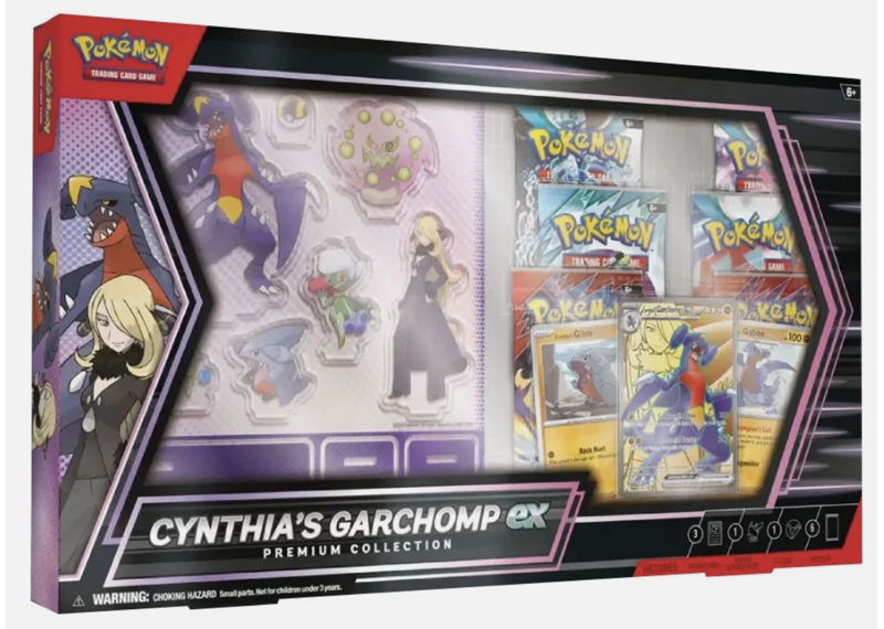Pokemon Cynthias Garchomp EX Premium Collection