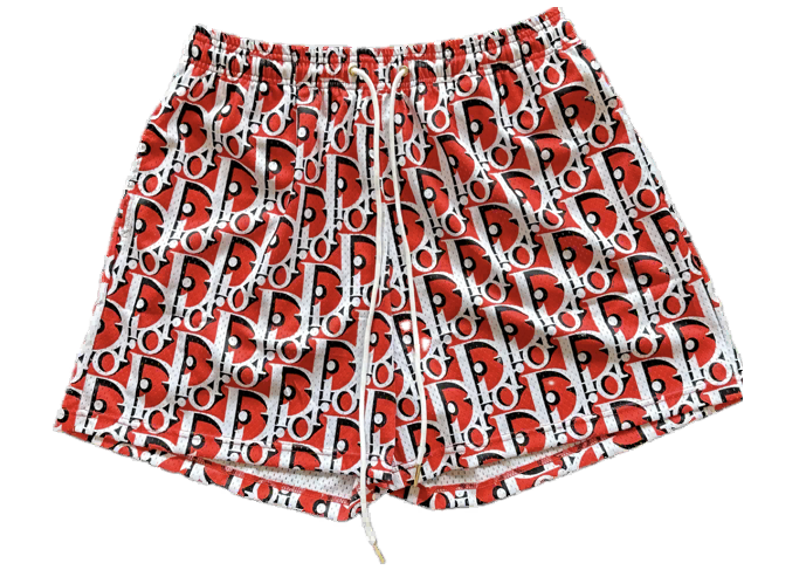 Modern Edge Dior Shorts Red/Black