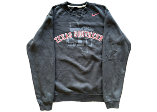 Nike Texas Southern University Crewneck Black