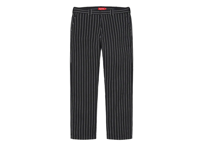 Supreme Work Pant (SS21) Black Stripe