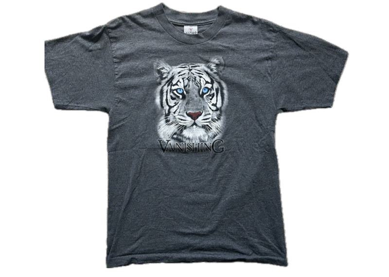 White TIger Vanishing Tee Grey