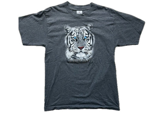 White TIger Vanishing Tee Grey