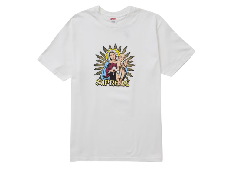 Supreme Blood Tee White