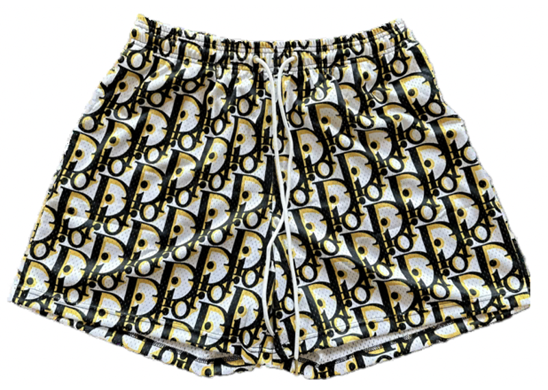 Modern Edge Dior Shorts Black/Yellow