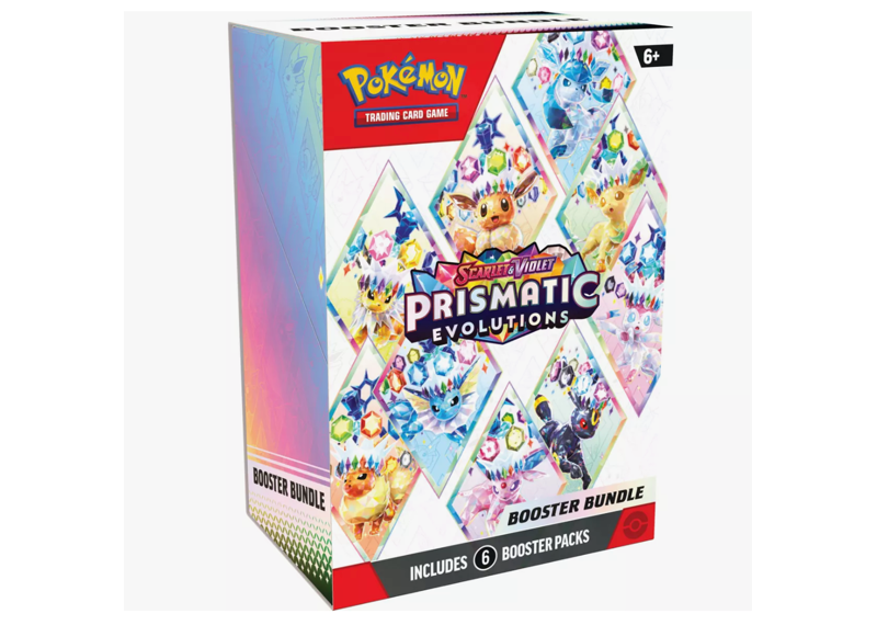 Pokemon Trading Card Game: Prismatic Evolutions Booster Bundle