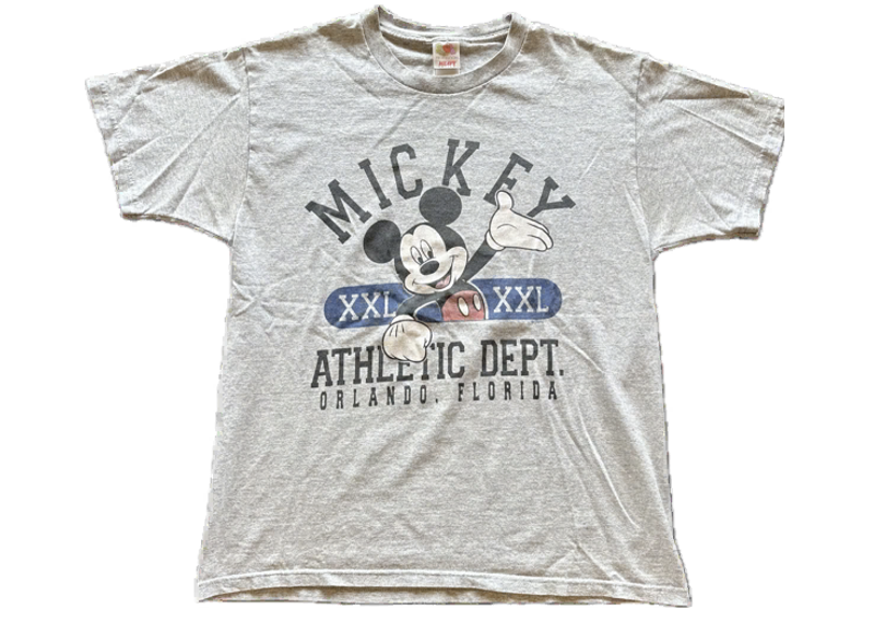 Mickey Athletic Dept Tee Heather Grey