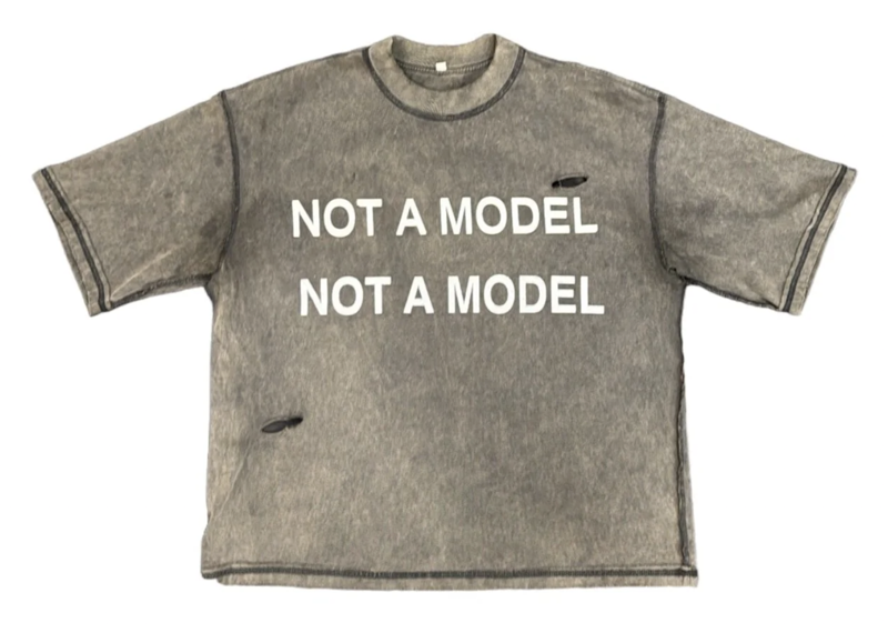 Bottega Desires Not A Model Distressed Tee