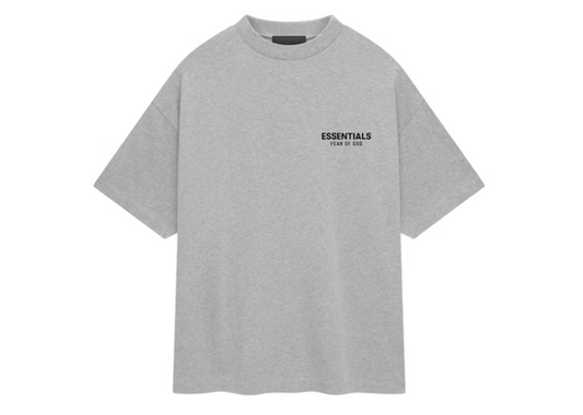 Fear of God Essentials Jersey Crewneck T-Shirt Light Heather Gray