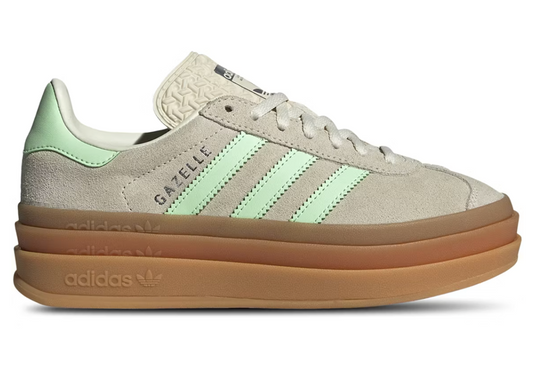 adidas Gazelle Bold Wonder White Semi Green Spark (GS)