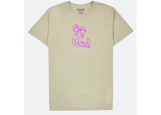 PLEASURES MUD PIGMENT TEE