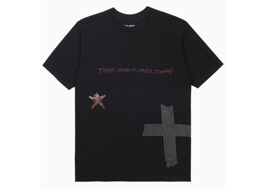 Travis Scott Thank God Tee Black
