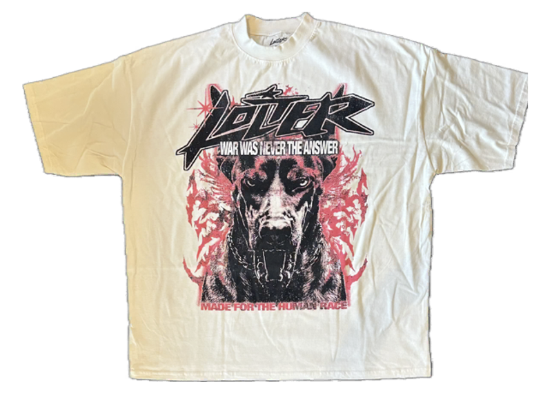 LOITER Logo Dog Tag Oversized T-Shirt