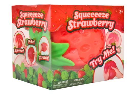 Squeeeeze Strawberry Squishy