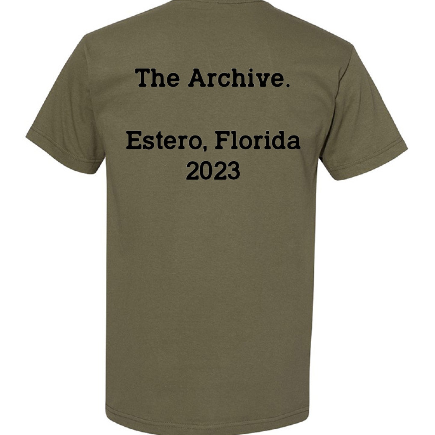 MILITARY GREEN - BACK