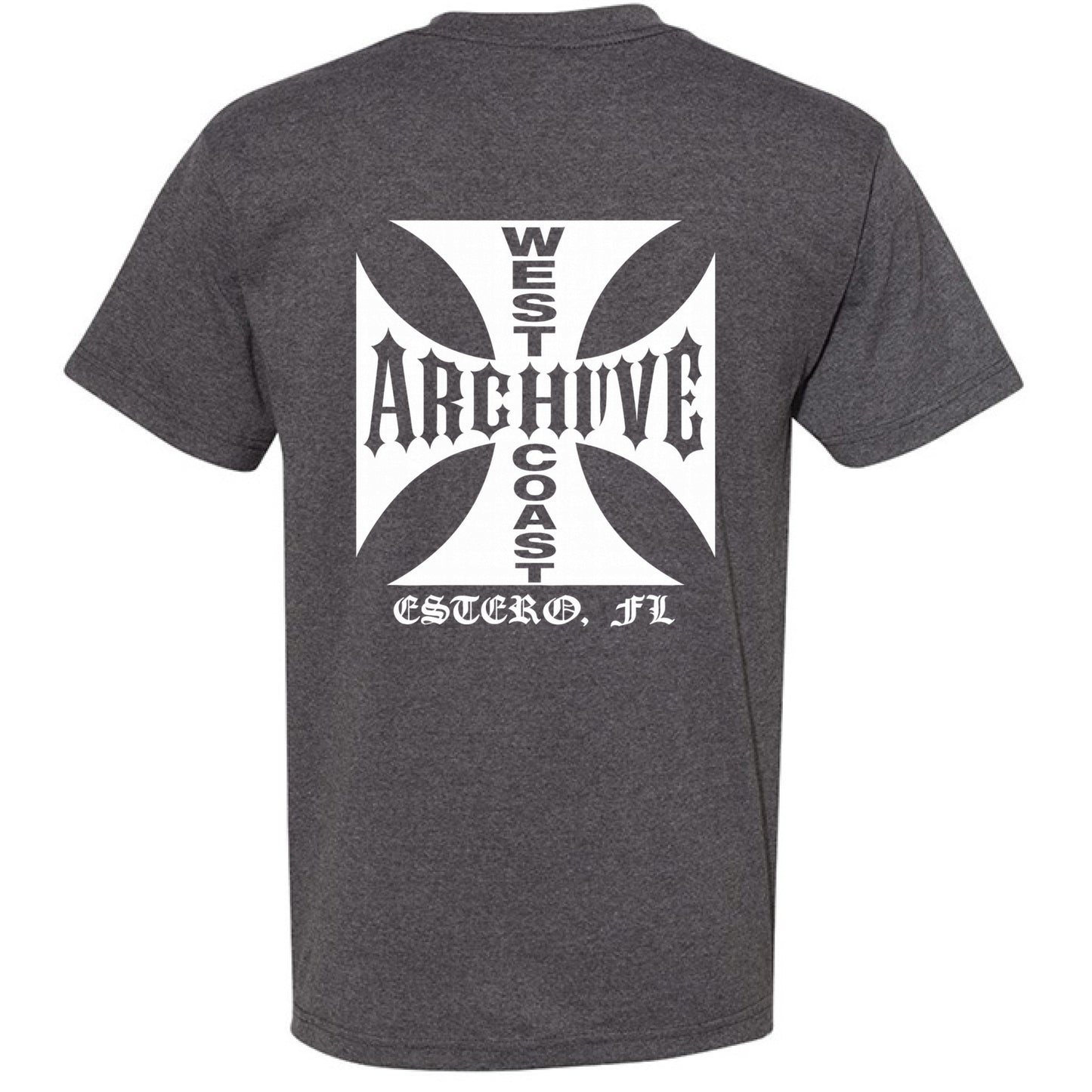 CHARCOAL HEATHER - BACK