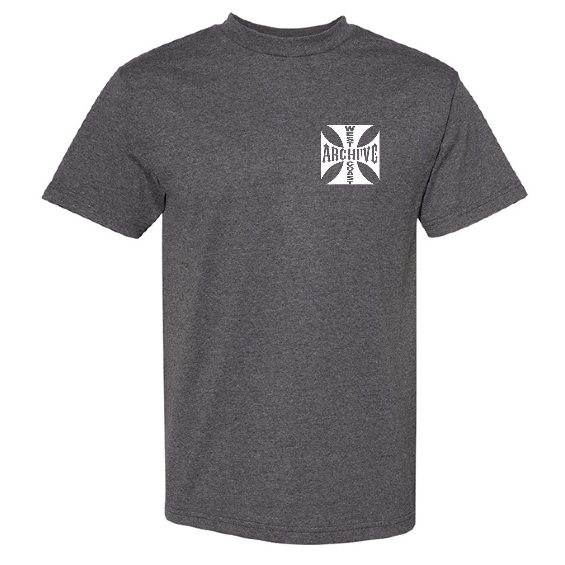 CHARCOAL HEATHER - FRONT