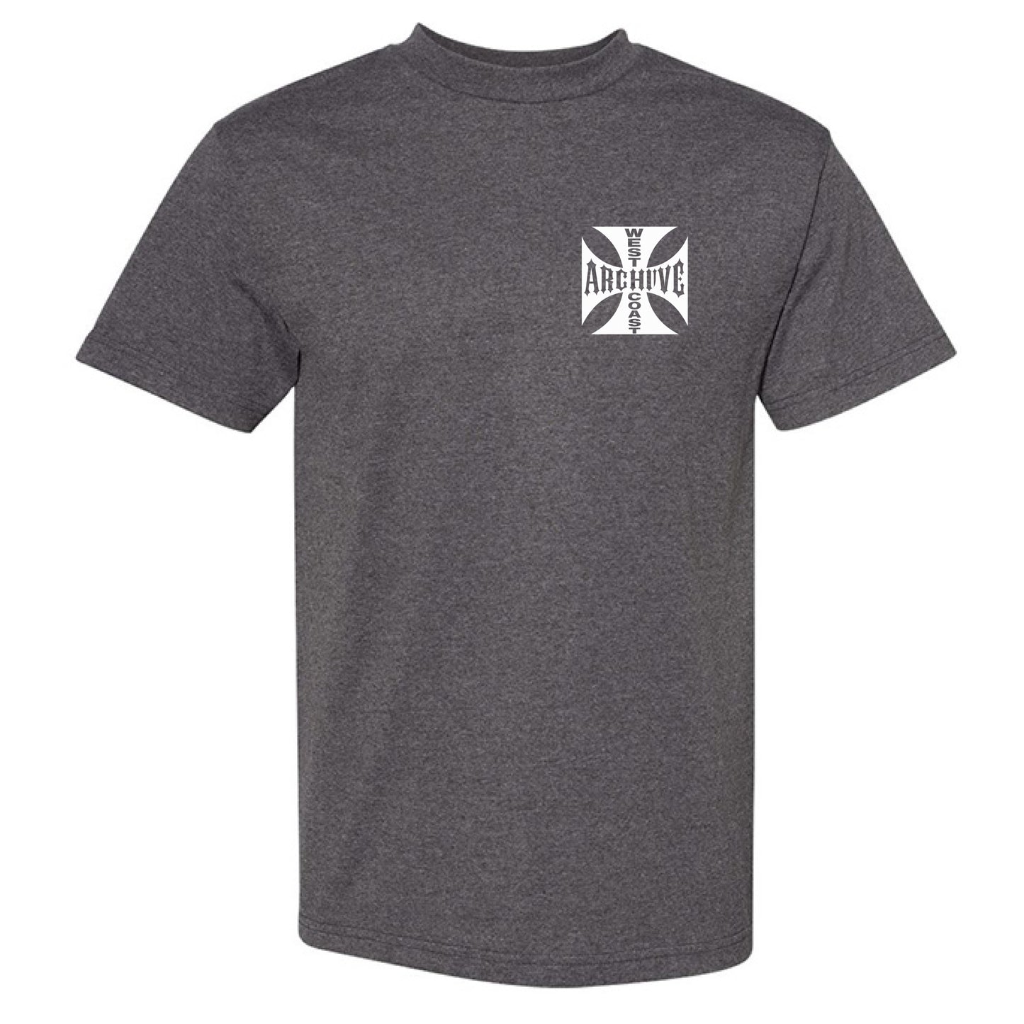 CHARCOAL HEATHER - FRONT