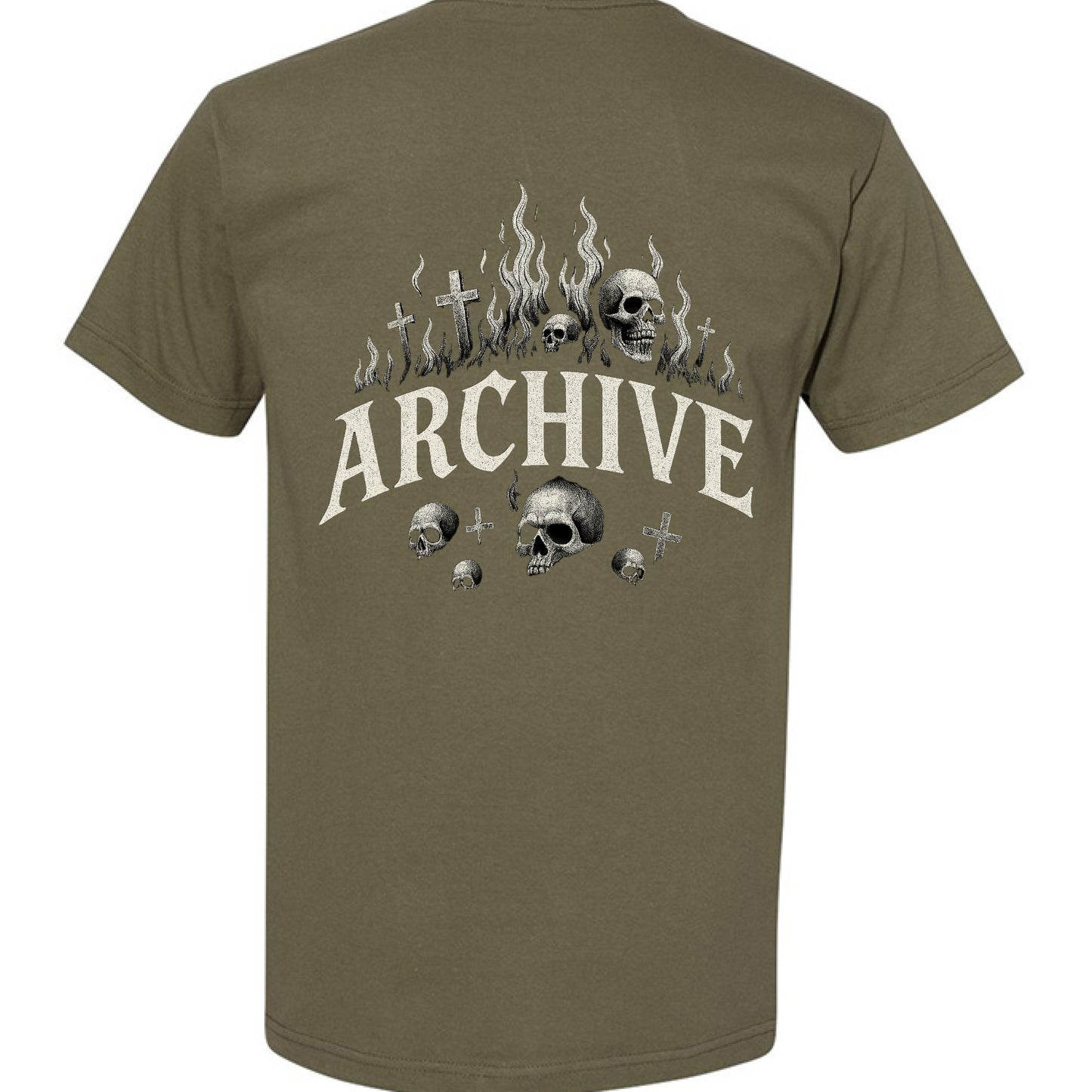 MILITARY GREEN - BACK